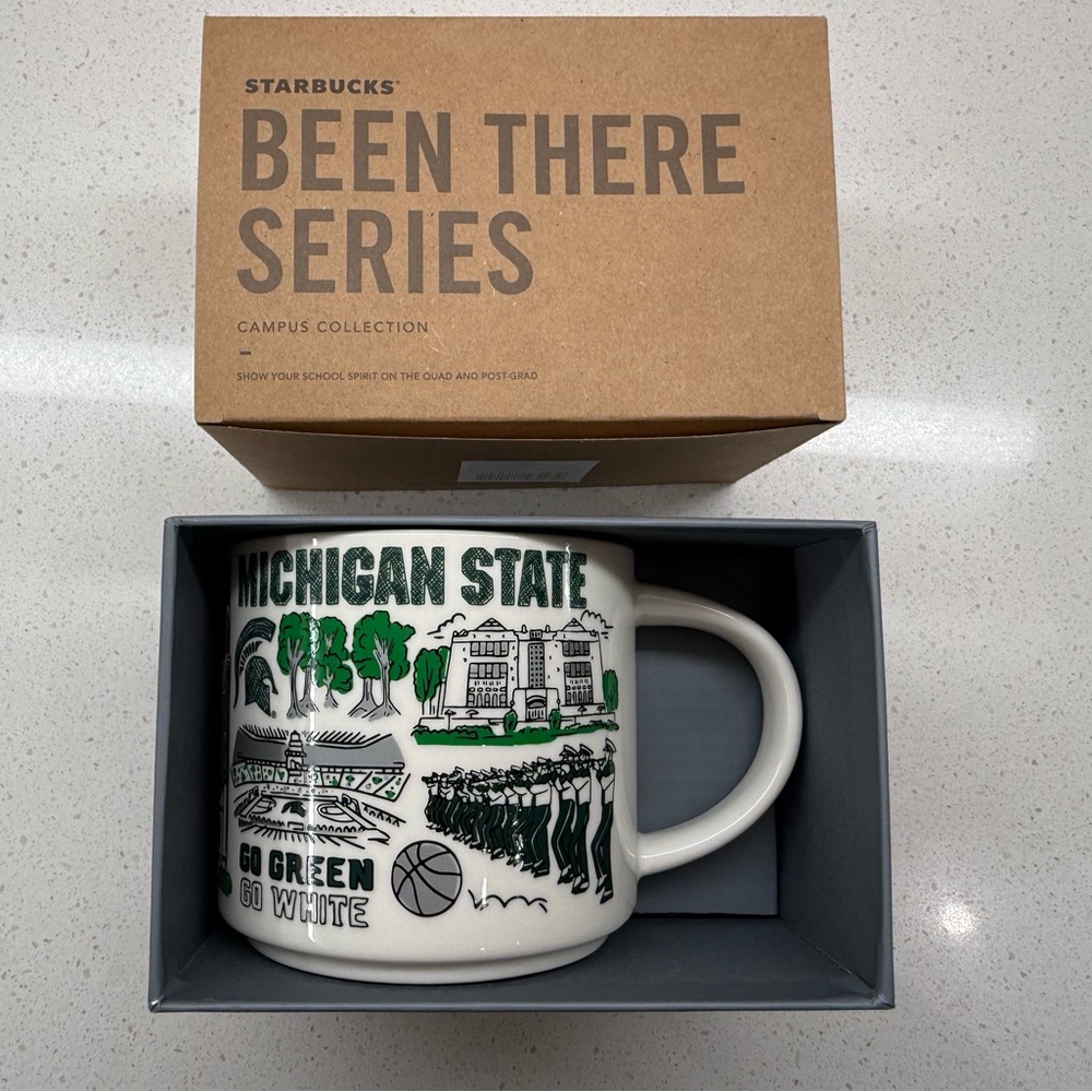 Starbucks Been There Series – Michigan State Mug (Campus Collection)